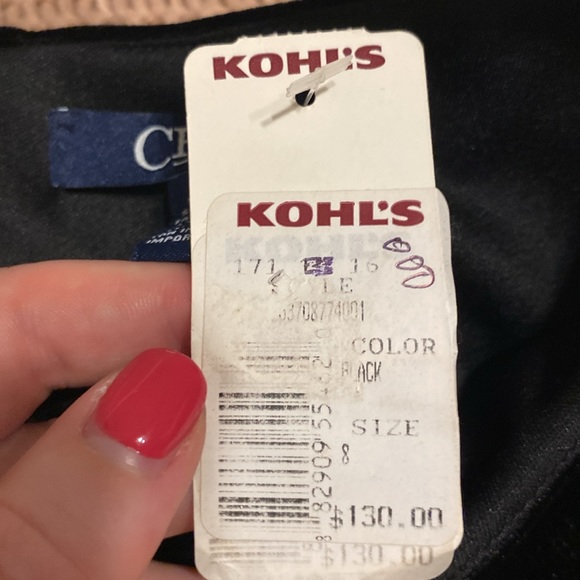 Chaps Women’s Wide-Leg Velvet Jumpsuit - Picture 6 of 6